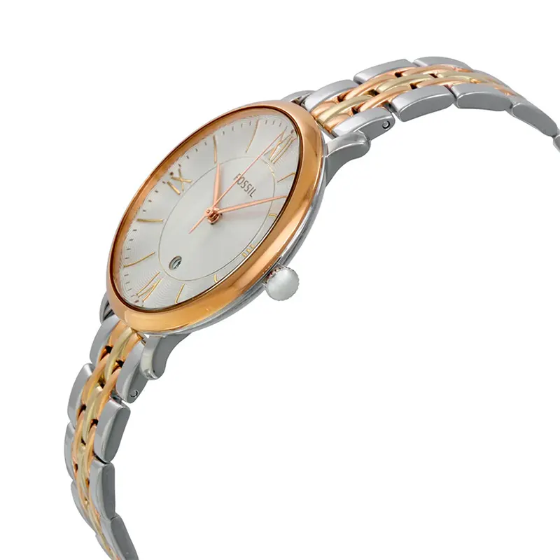 Fossil Jacqueline Silver Dial Ladies Watch- ES3844